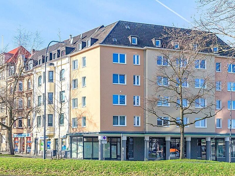 Gebäude am Viehofer Platz in Essen